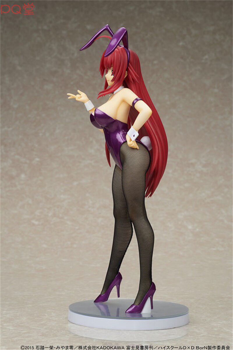 Demon High School D×D BorN Rias Gremory Bunny Girl Purple figures
