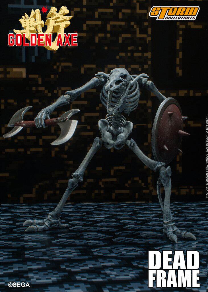 Storm Toys 1/12 Battle Axe Skeleton Soldier/Bone Soldier Double Action Figure