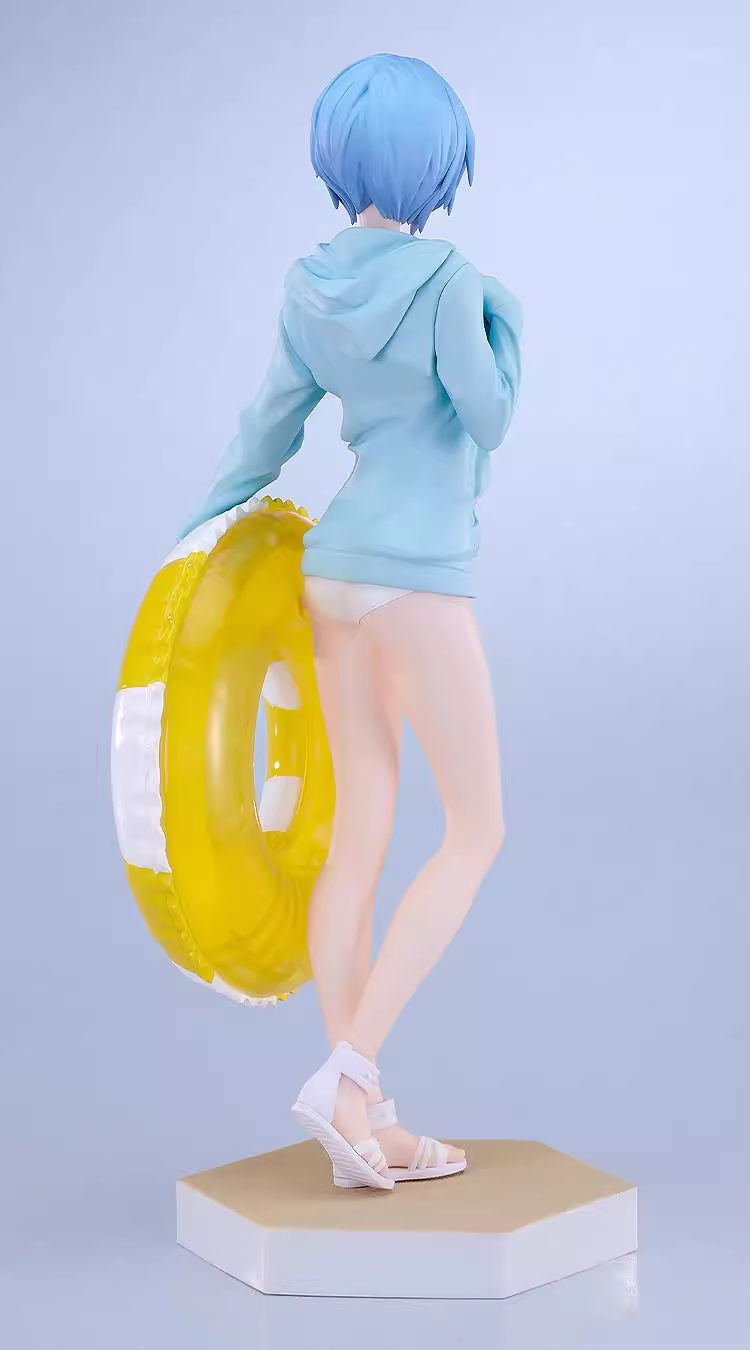 GSC POP UP Parade: Evangelion (EVA) — "Beach Queens" Rei Ayanami & Asuka Langley Figures
