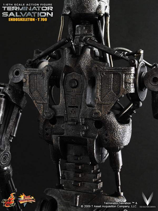 HOTTOYS HT 1/6 Terminator Arnold T800 T700 MMS94 mechanical skeleton movable figure
