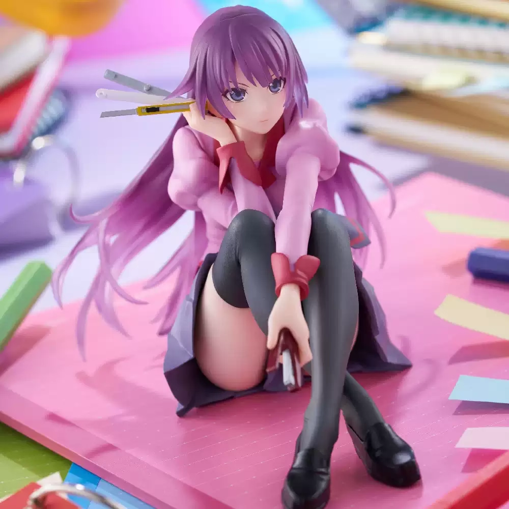 TAITO Desktop Cute Story Series Hitagi Senjougahara Prize Figure