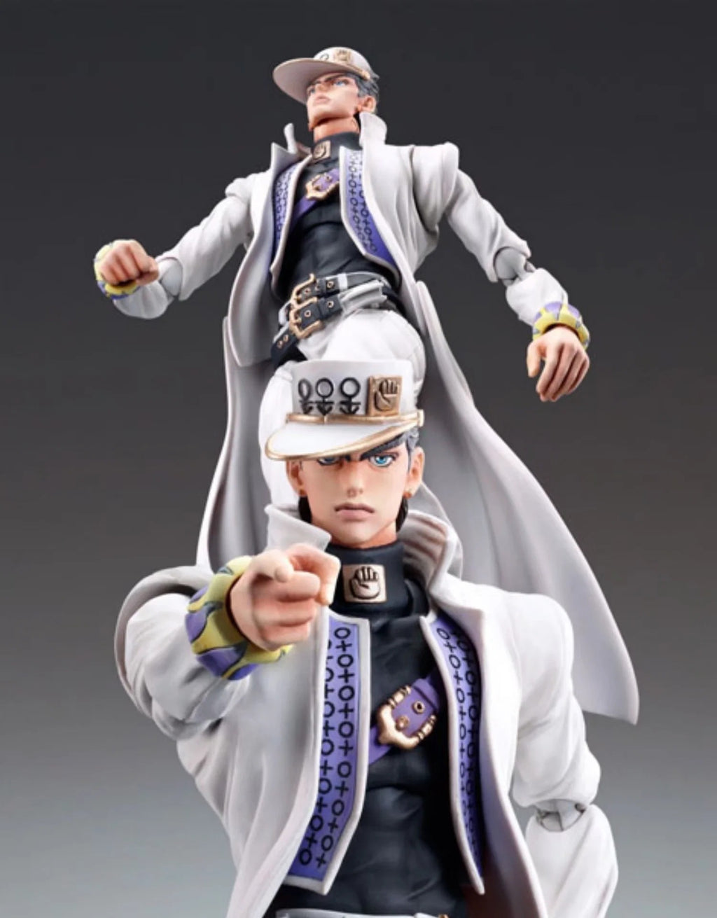 JoJo's Bizarre Adventure: Jotaro Kujo (White Outfit) — Super Action Statue Figure