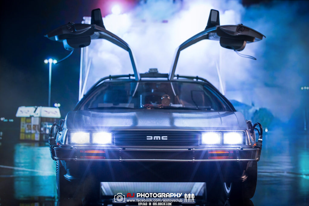 HOT TOYS HT Back to the Future 2 Time Car Time Car Martin MMS636 1/6 movable  action figures