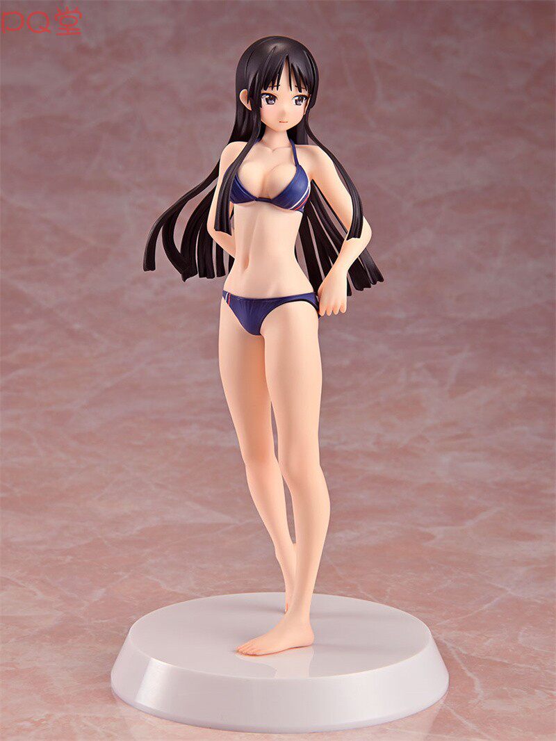 Our Treasure: K-On!  Mio Akiyama Summer Queens Painted PVC Figure