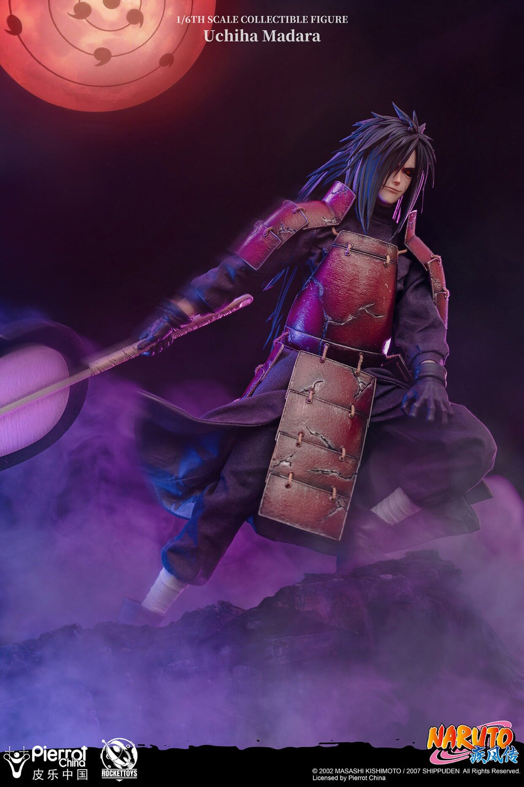 RocketToys 1/6 Naruto Shippuden Uchiha Madara Action Figure ROC-005