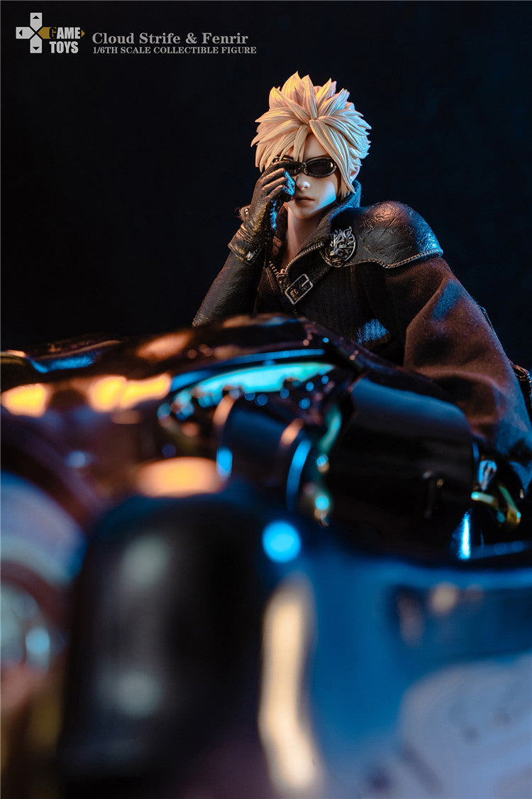 GAMETOYS 1/6 Fantasy Warriors AC Version Final Cloud Action Figure GT-006