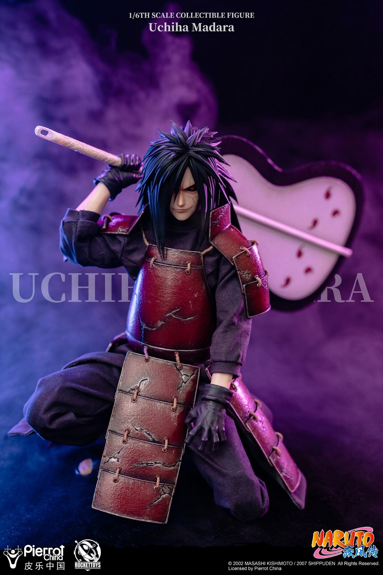 RocketToys 1/6 Naruto Shippuden Uchiha Madara Action Figure ROC-005