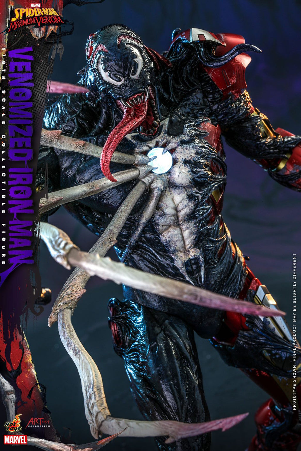 HOTTOYS HT 1/6 Venom Iron Man Figure AC04