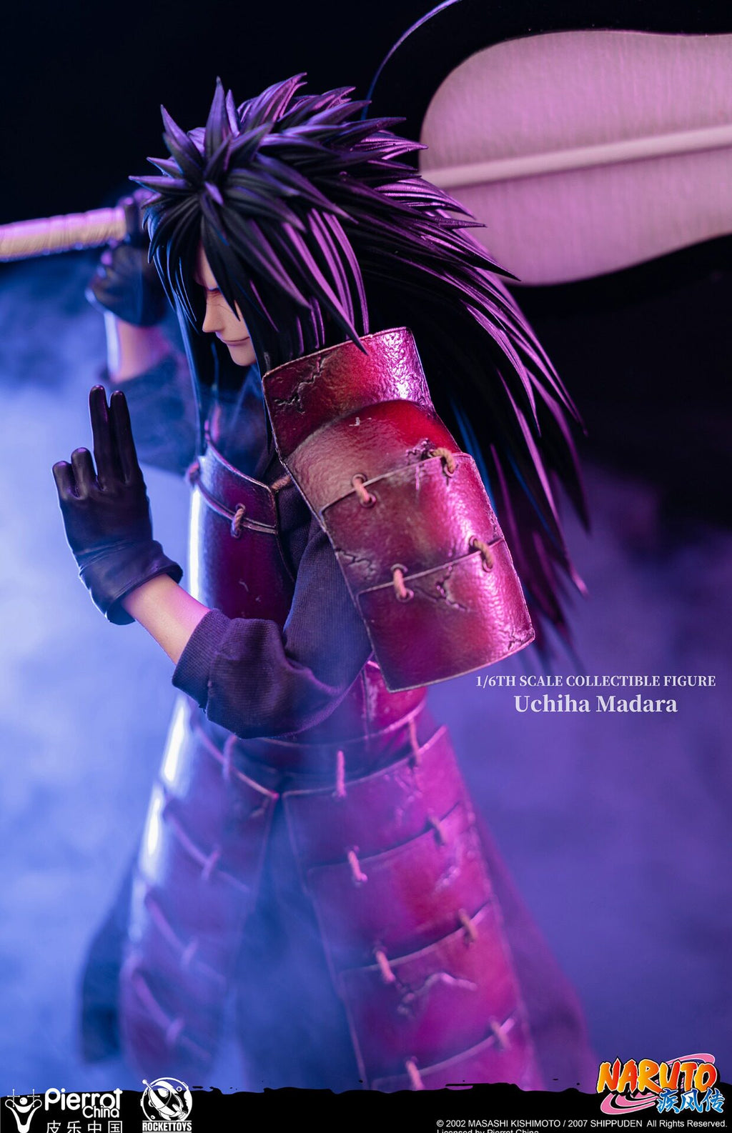 RocketToys 1/6 Naruto Shippuden Uchiha Madara Action Figure ROC-005