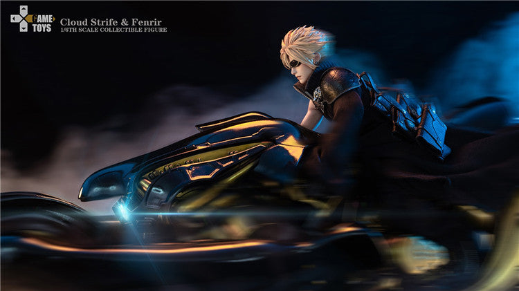 GAMETOYS 1/6 Fantasy Warriors AC Version Final Cloud Action Figure GT-006