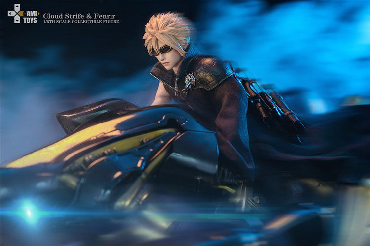 GAMETOYS 1/6 Fantasy Warriors AC Version Final Cloud Action Figure GT-006