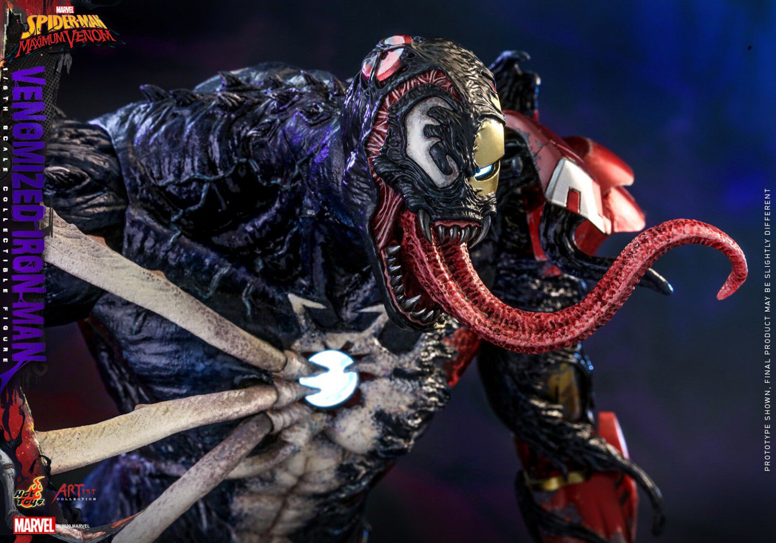 HOTTOYS HT 1/6 Venom Iron Man Figure AC04