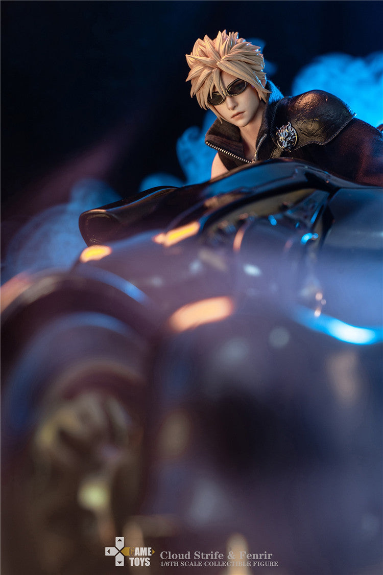 GAMETOYS 1/6 Fantasy Warriors AC Version Final Cloud Action Figure GT-006
