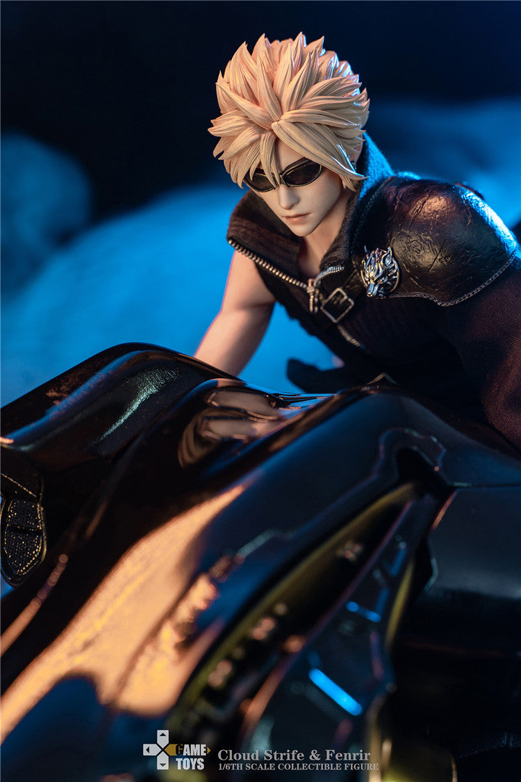 GAMETOYS 1/6 Fantasy Warriors AC Version Final Cloud Action Figure GT-006