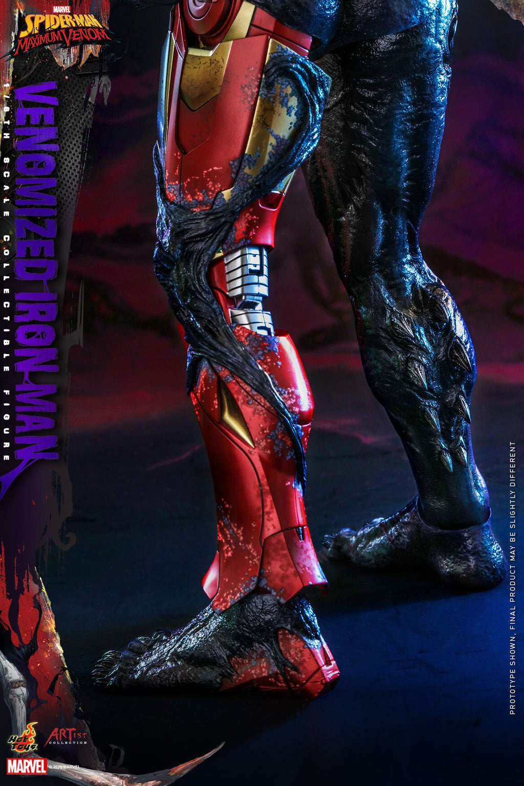 HOTTOYS HT 1/6 Venom Iron Man Figure AC04