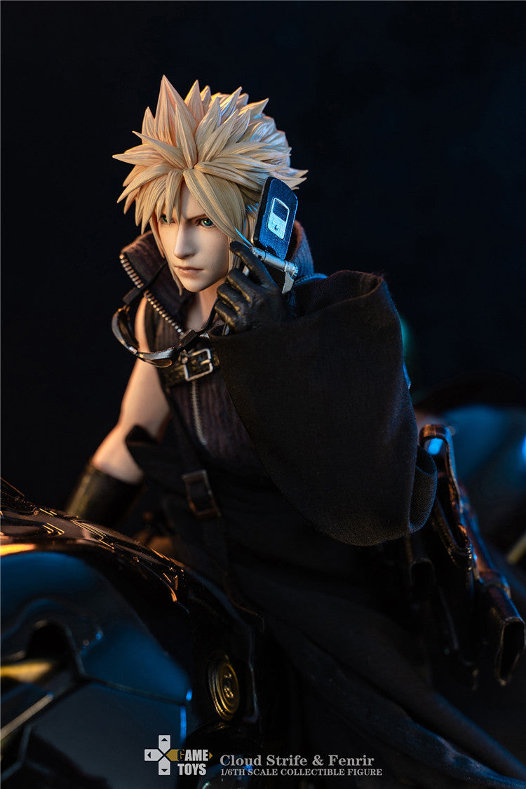 GAMETOYS 1/6 Fantasy Warriors AC Version Final Cloud Action Figure GT-006