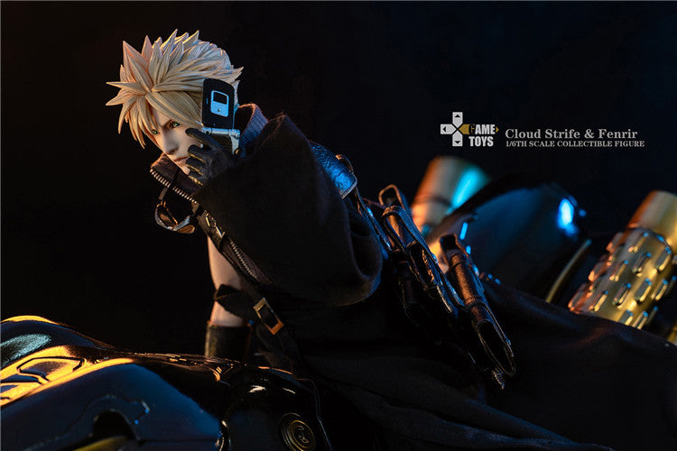 GAMETOYS 1/6 Fantasy Warriors AC Version Final Cloud Action Figure GT-006
