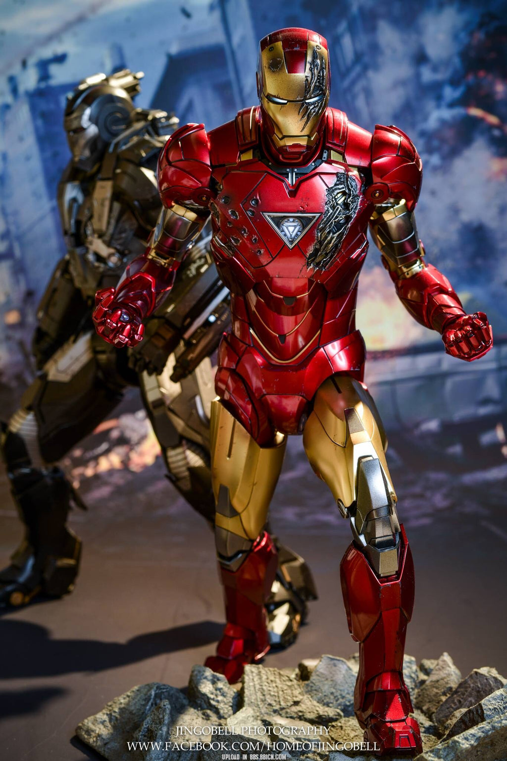 HotToys HT MMS378D17 1/6 alloy die-cast Iron Man MK6 Donny Tony action figure
