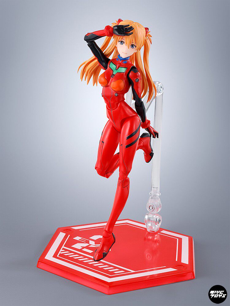 Bandai S.H.Figuarts: Neon Genesis Evangelion — Asuka (Battle Suit) Action Figure