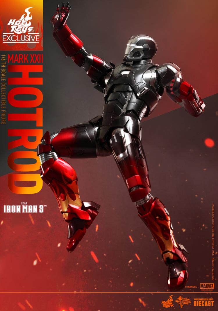 HT HotToys Alloy Limited 1/6 Iron Man MK22 Venue Hot Rod Hot Rod MMS272 action figures