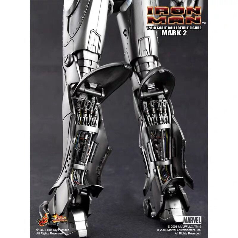 HT 1/6 MMS78 Iron Man MK2 1.0 First Edition Tony Heart Plastic Action Figure