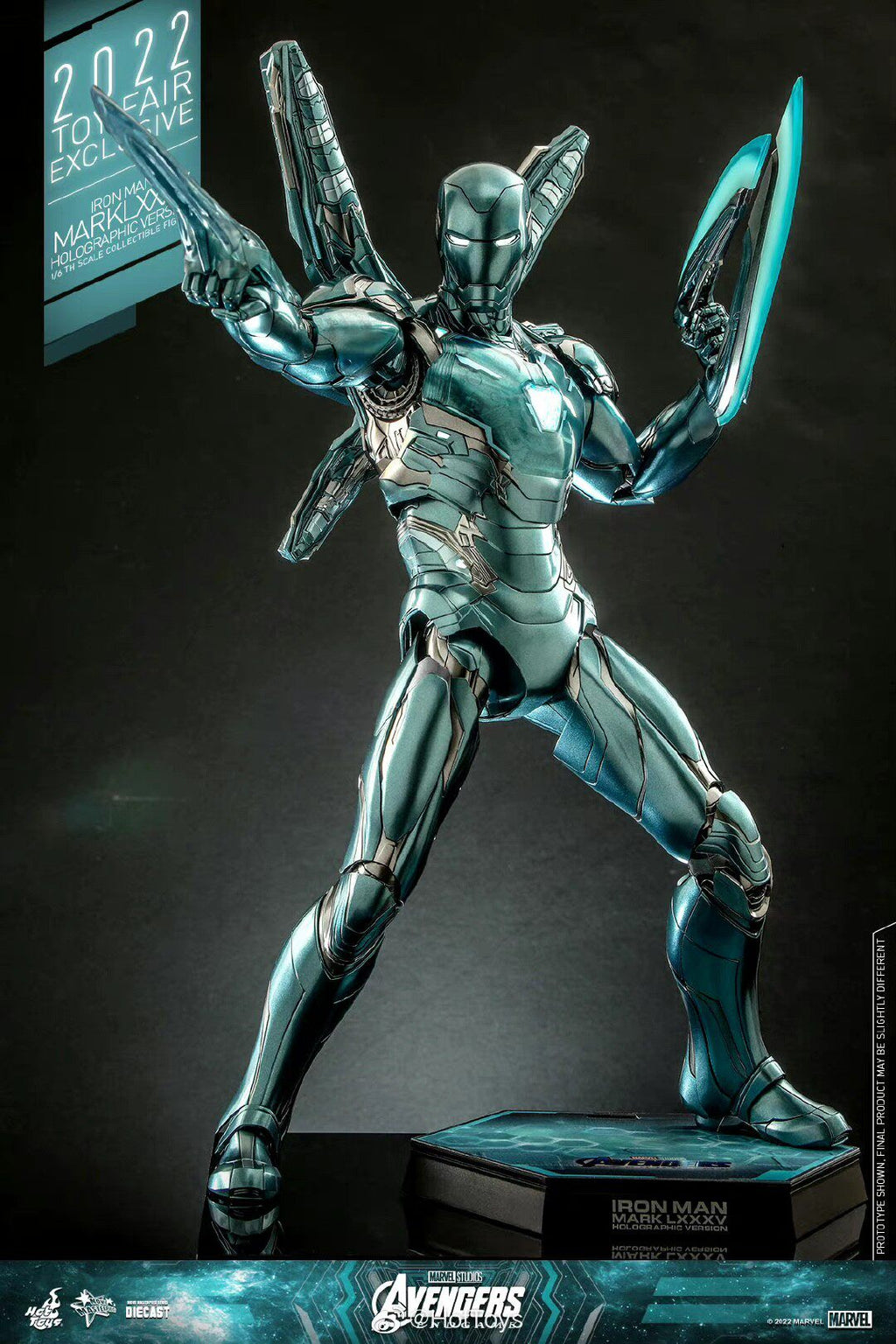 HT Endgame MK85 Hologram Version MMS646 Alloy Limited Edition action figures