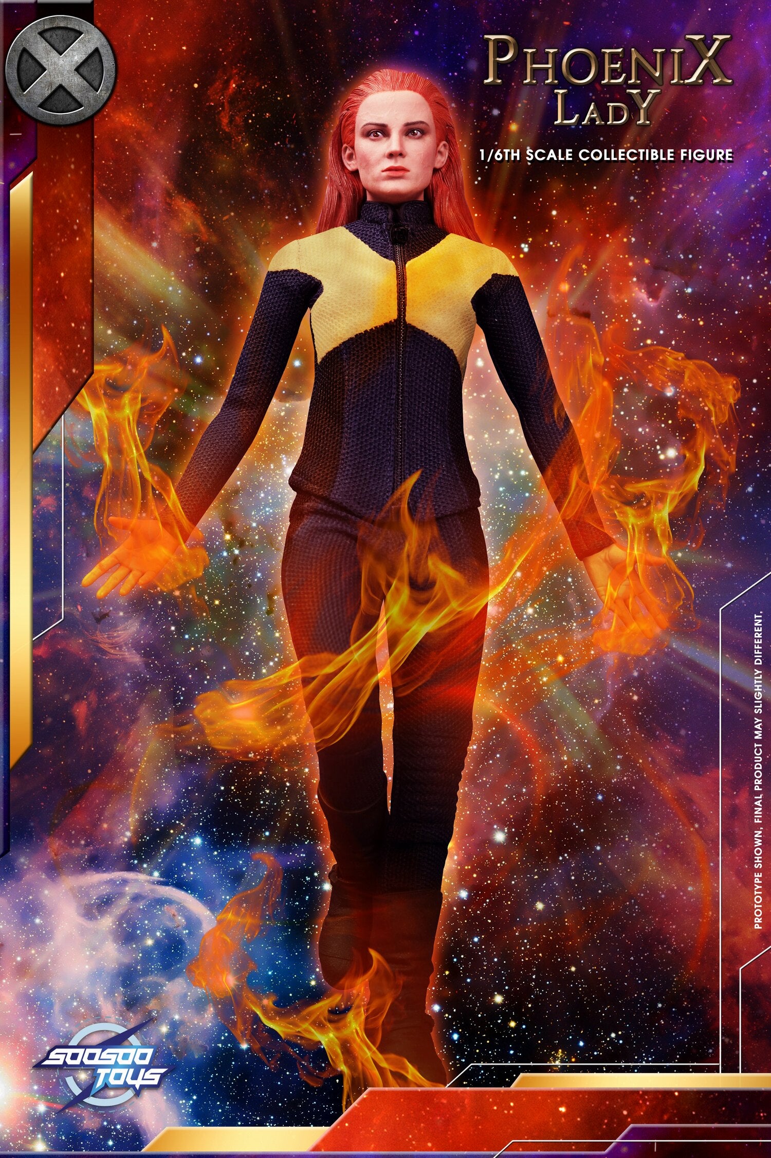 SoosooToys 1/6 Phoenix Lady Phoenix Girl Action Figure SST015 Deluxe Edition Doll Figure