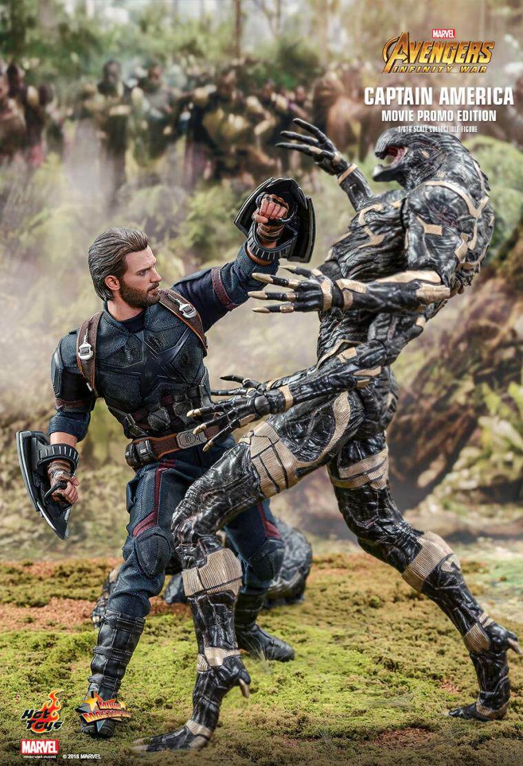 hotToys 1/6 MMS480 Avengers 3 Infinity War Captain America 6.0 America action figures