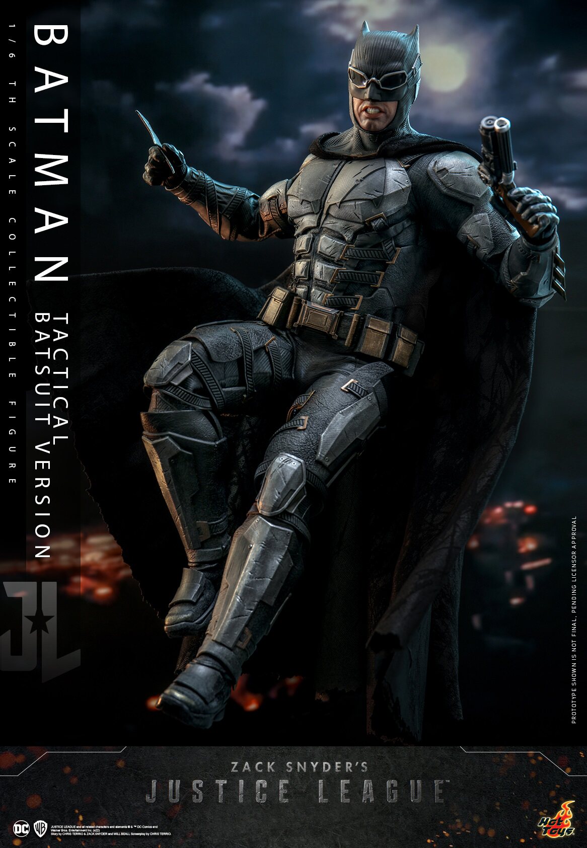 Pre-sales HOTTOYS HT 1/6 Justice League Batman Armored Figure TMS085