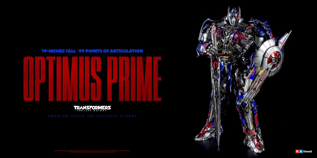 Threezero 3A 19-inch Optimus Prime Transformers 5: The Last Knight 3Z0384