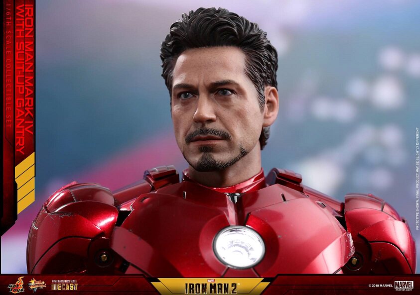 HotToys HT MMS461-D21 1:6 Iron Man 2 Alloy Die-cast MK4 Single Version action figures