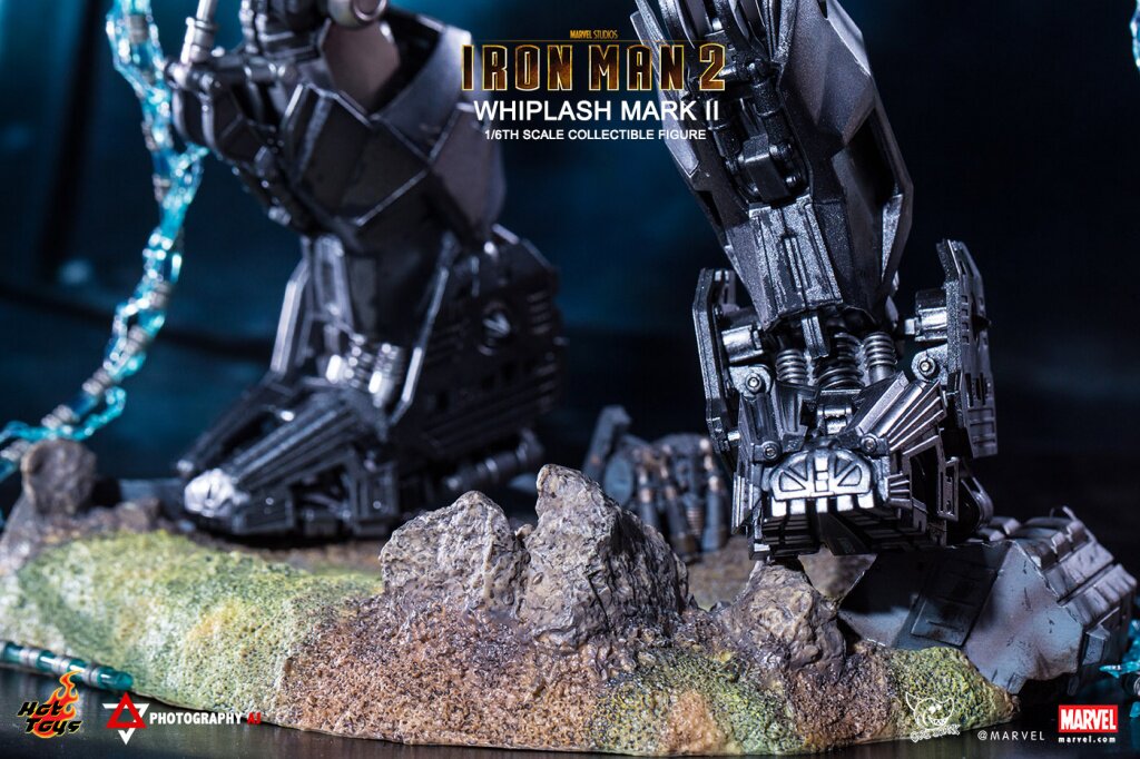HOTTOYS HT 1/6 MMS237D06 Iron Man 2 Whip Lock 2.0 Death Whip Whip Alloy Die-cast Action Figure