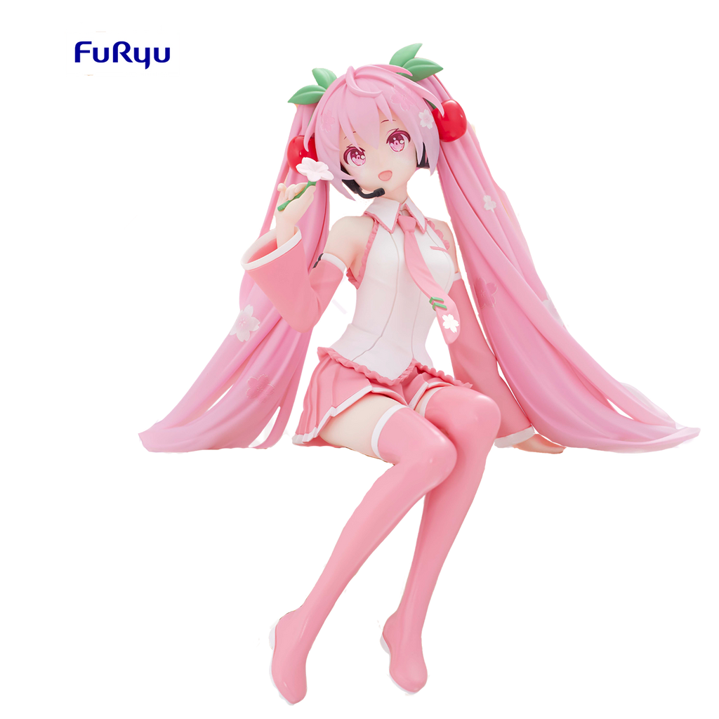 15cm FuRyu Hatsune Miku Sakura Miku 2024 Prize Figure