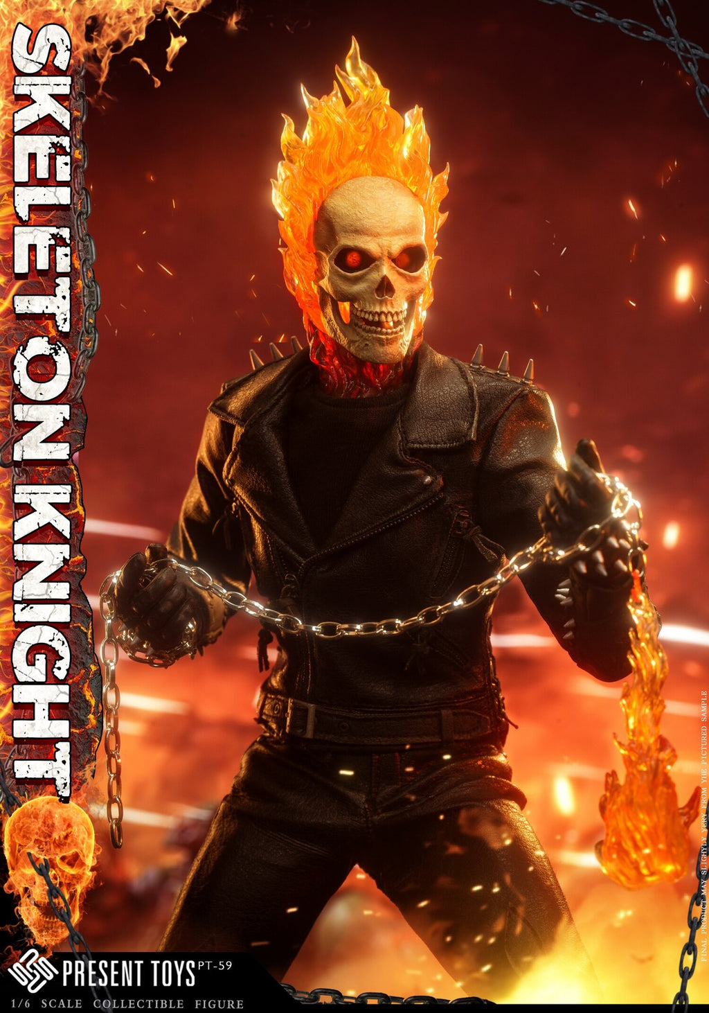 PRESENT TOYS PT-sp59 1/6 Scale "Skull Knight" Action Figure