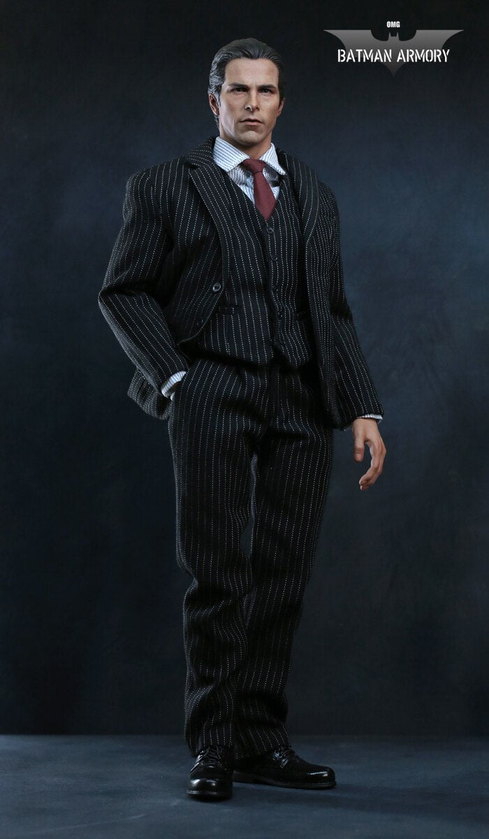 Hot Toys HT 1/6 Batman Armor Hangar Butler Deluxe Set MMS236
