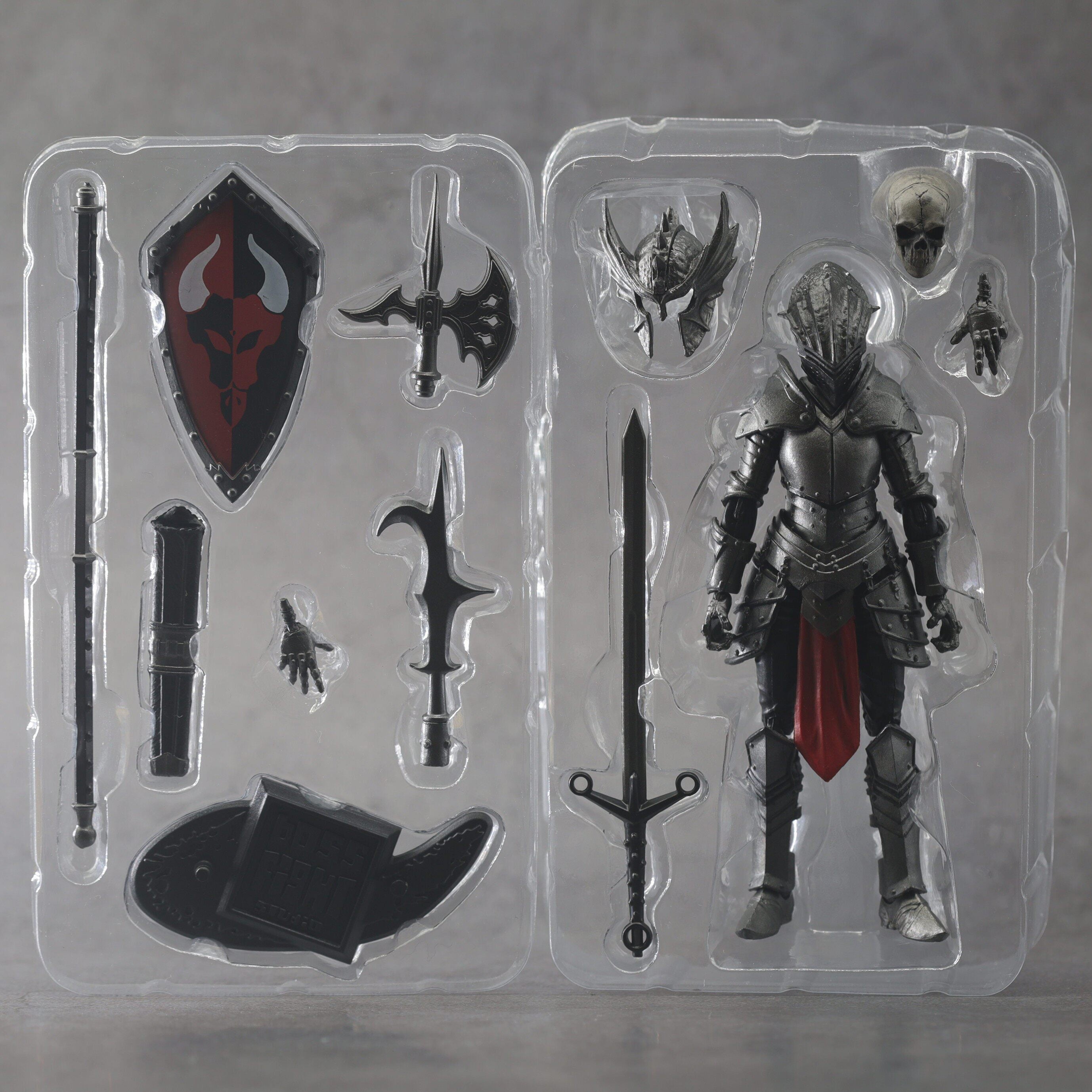 BFS Boss Strike 1/18 6.5 Wave Nordic Barbarian Skull 3.75 inch Articulated Figure