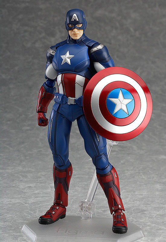 MF figma 226: The Avengers — Captain America (Articulated Action Figure)