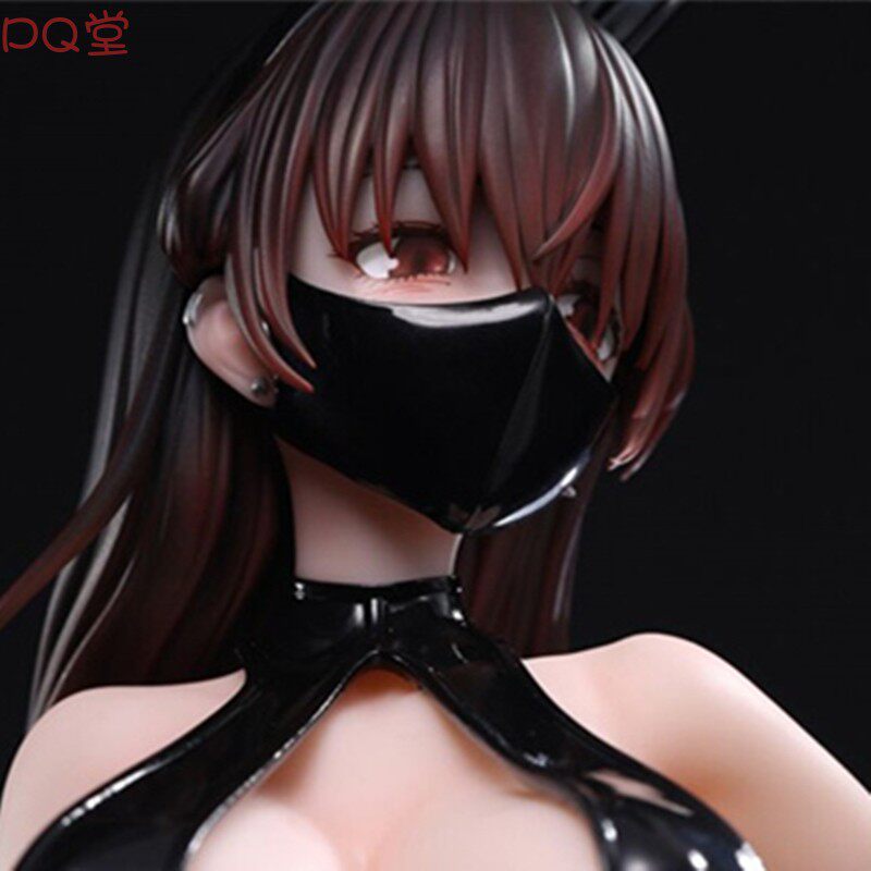BearPanda Chasing Eye This Fang-chan Bunny Girl Two-dimensional Water Face Sticker Special 4-Point Original Painting Figure