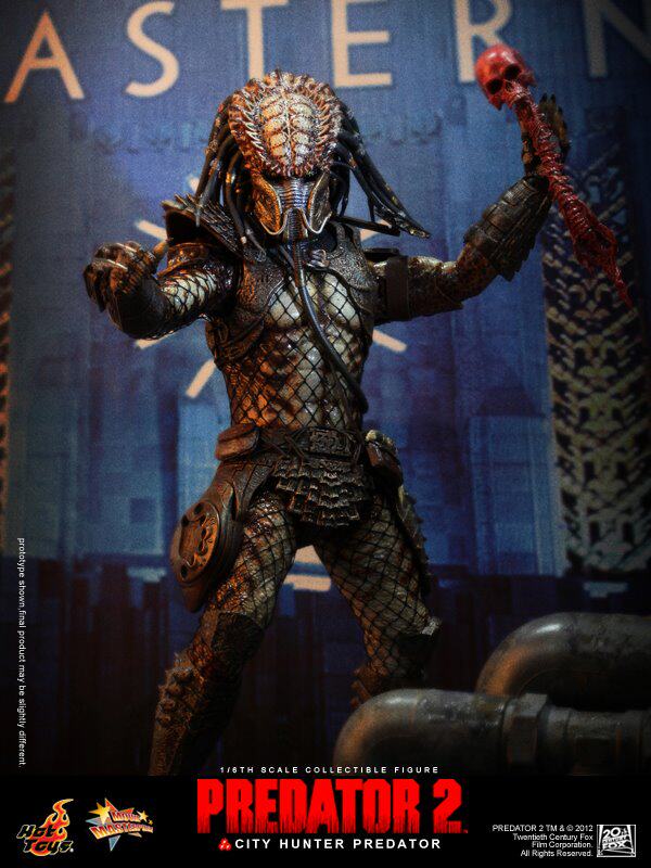 HotToys HT 1/6 Predator 2 Predator Hunter Flower Crab 2.0 Broken Arm MMS173 Action Figure