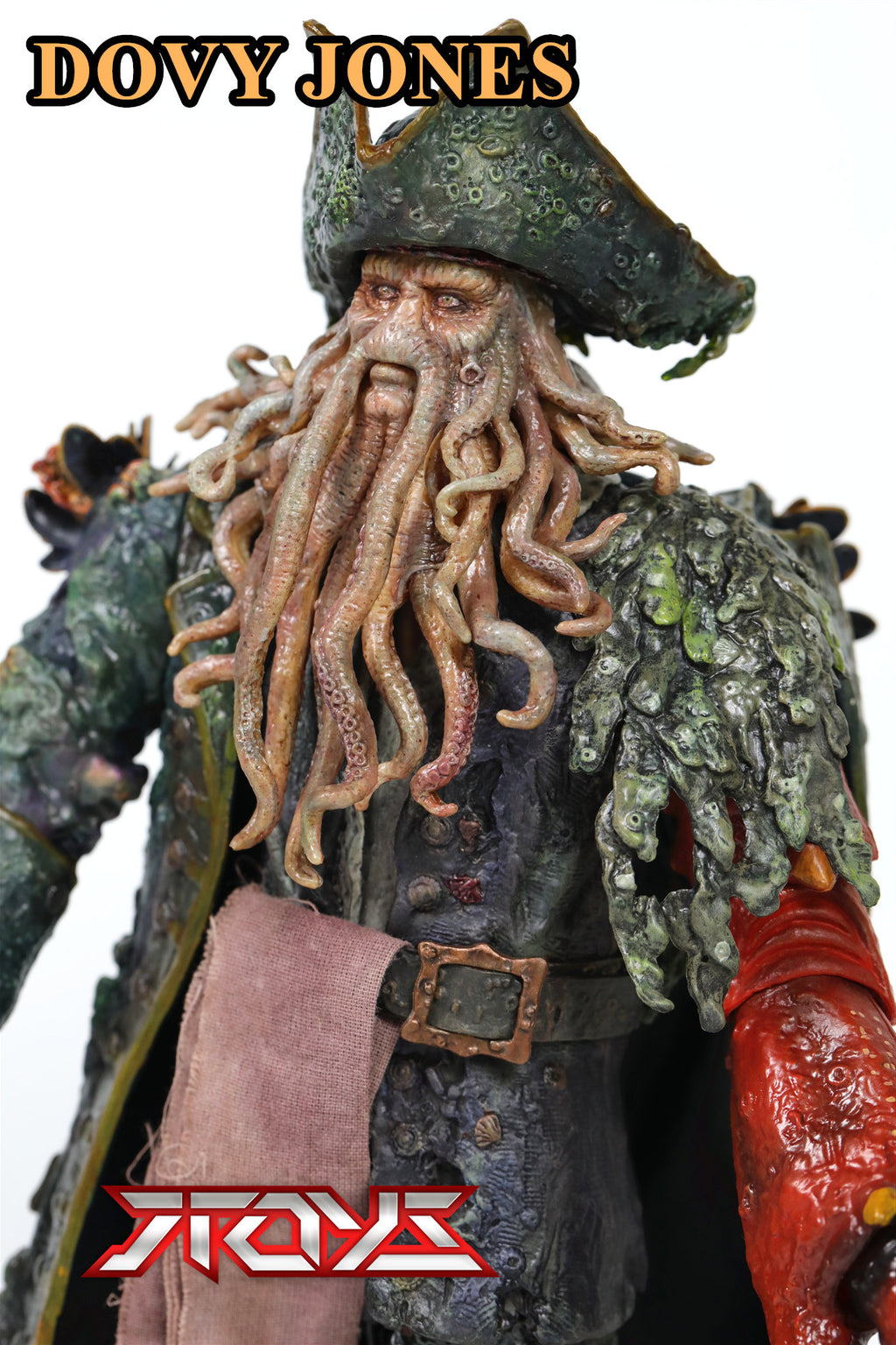 Non-HOTTOYS HT MMS062 Davy Jones Jack Captain Octopus Pirates of the Caribbean Action Figure
