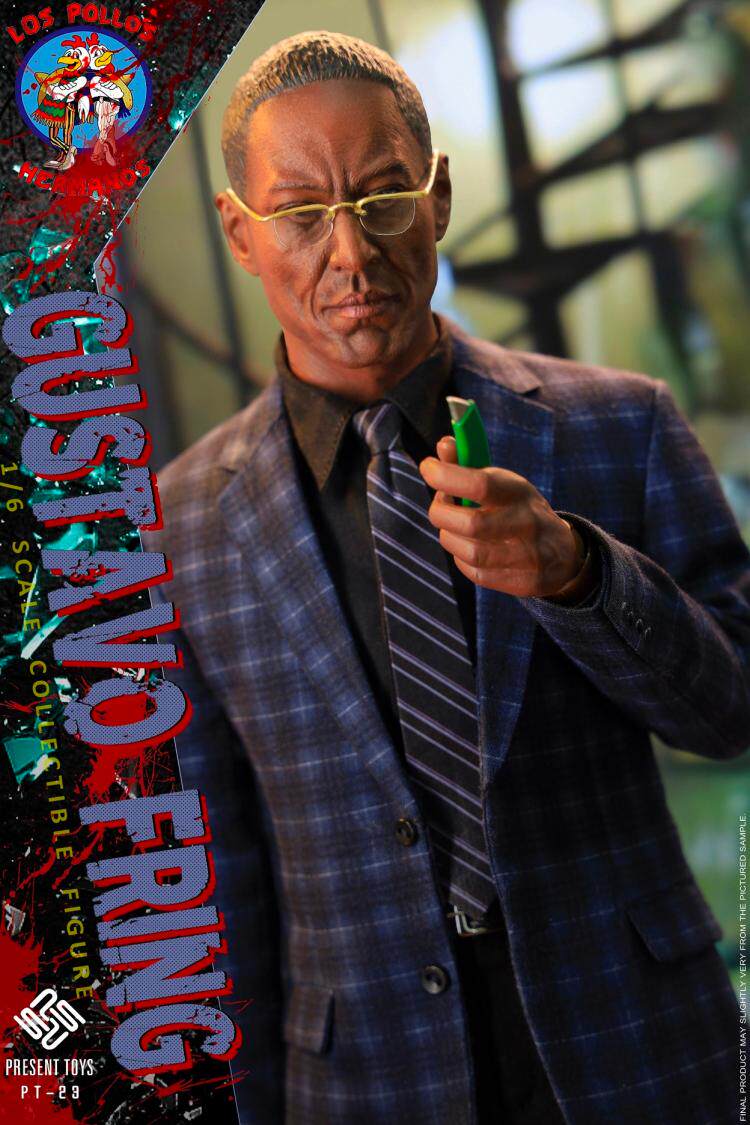 PRESENT TOYS 1/6 Breaking Bad Uncle Chicken Maker Action Figure PT-SP23