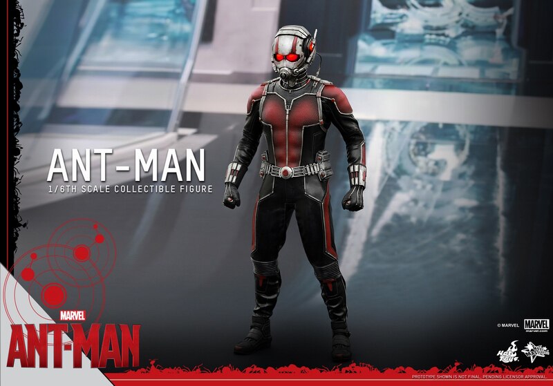 HOTTOYS HT MMS308 Ant-Man 1.0 Civil War 1/6 Soldier Movie Action Figure