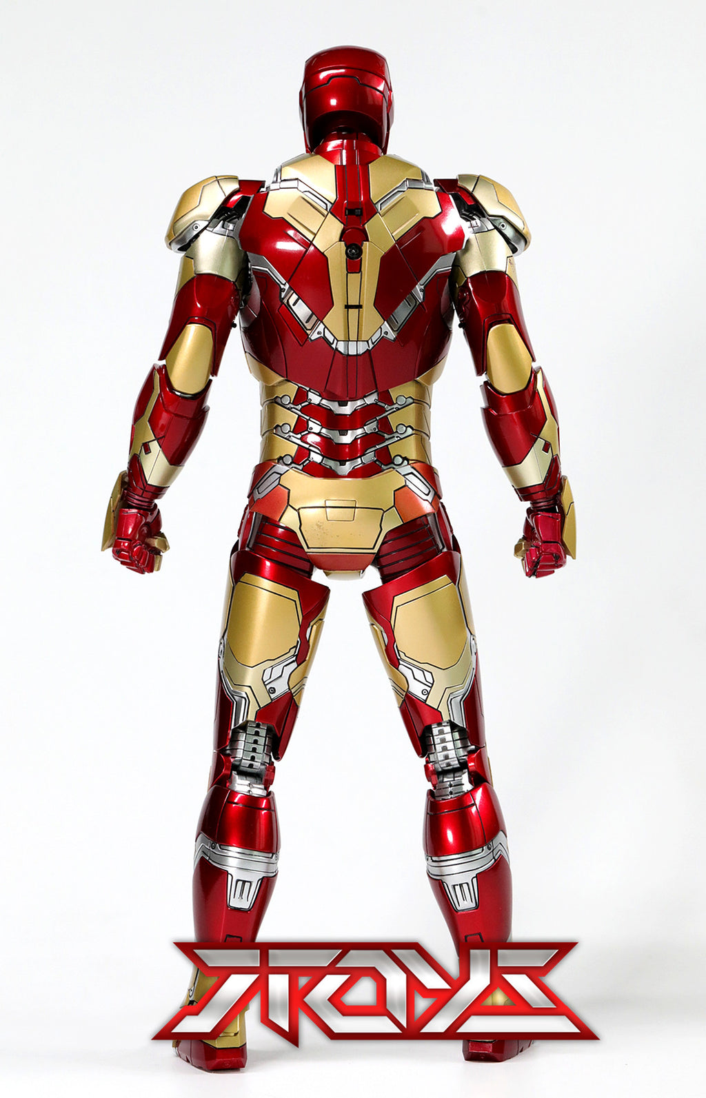 HOTTOYS HT MMS197D02 Iron Man 3 1/6 MK42 die-cast alloy Tony Love action figure