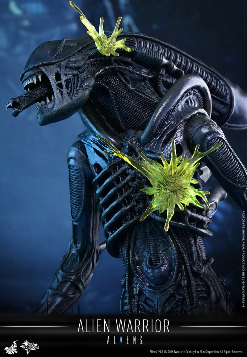HT Hottoys 1/6 MMS354 Alien 2: Predator - Battle Alien 2.0