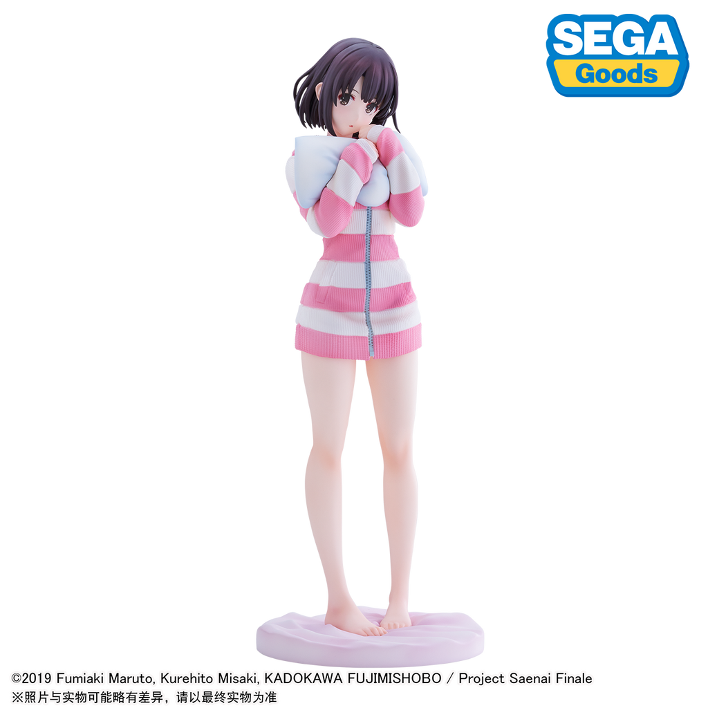 Sega's "How to Raise a Boring Girlfriend" Megumi Kato Home Pajamas Figure