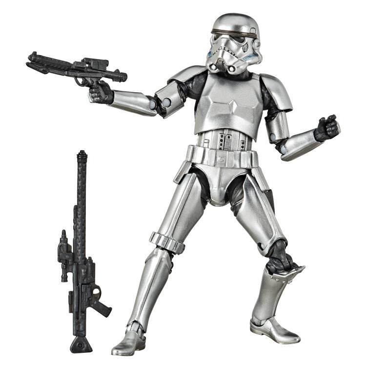 Hasbro Star Wars: The Black Series — 6-Inch Stormtrooper (Carbonized Metallic Finish)