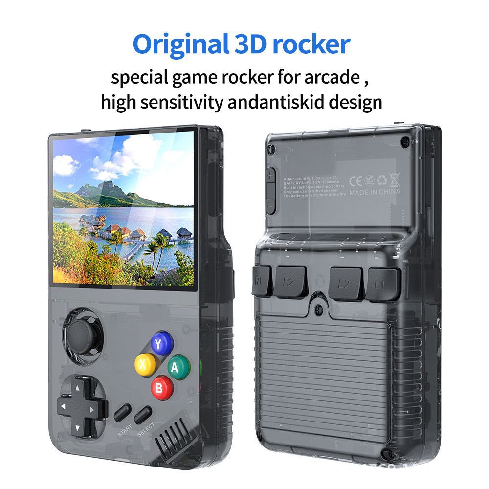 Handheld game console retro HD 64G Can connect to TV 3D Arcade 4K