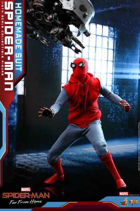 HT HOTTOYS 1/6 Spider-Man Far From Home Homemade Suit Version 2.0 Action Figure