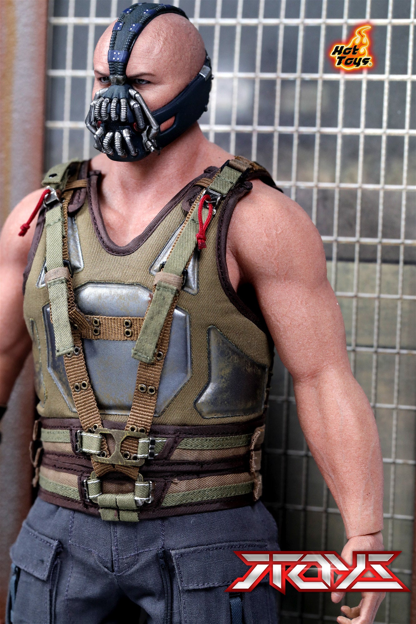 HT 1/6 MMS689 Batman The Dark Knight Rises Bane 2.0 Plastic Covered Action Figure