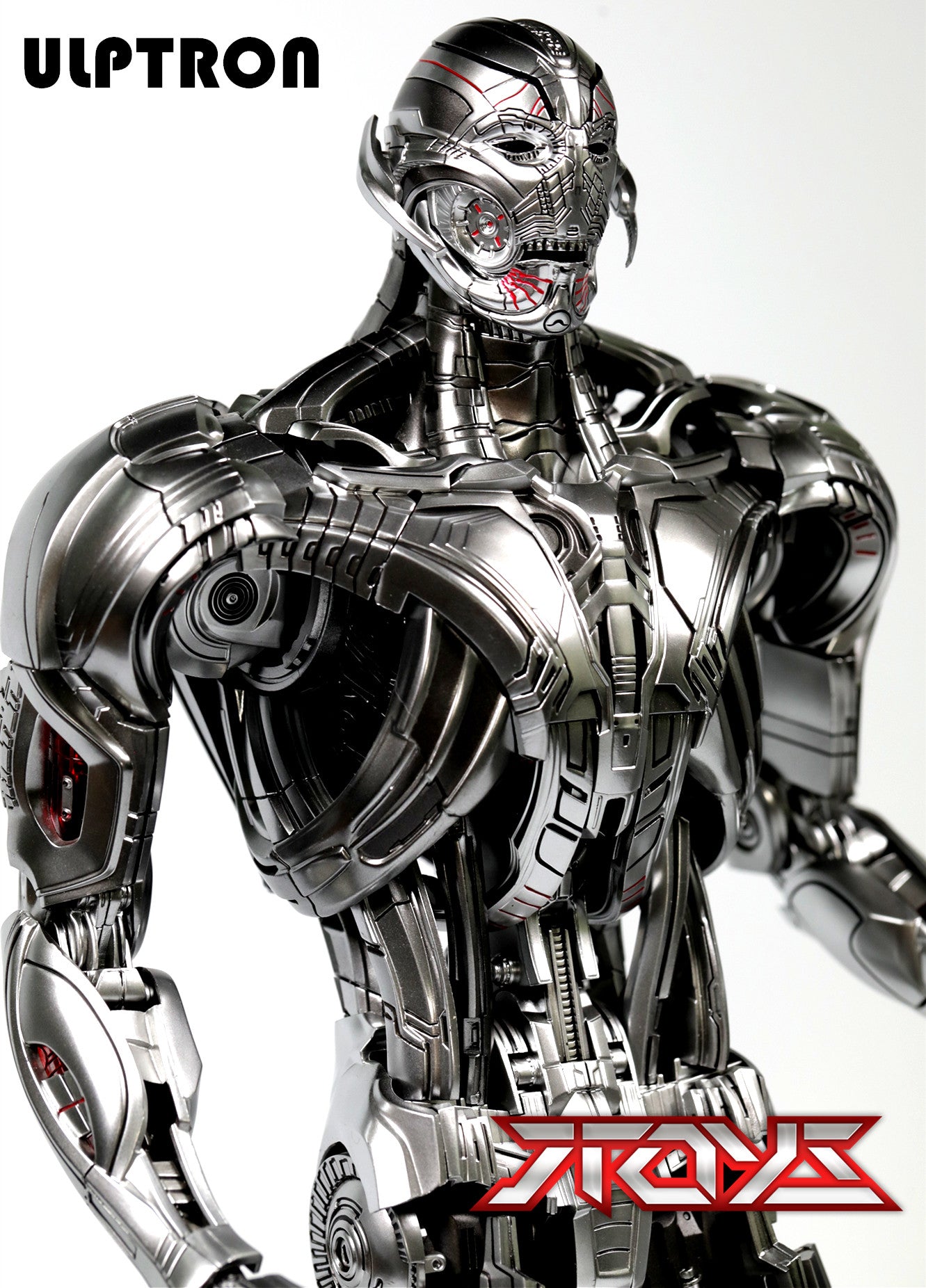 HotToys HT MMS284 Avengers 2 Ultron 2.0 1/6 Villain Robot Ultron Action Figure
